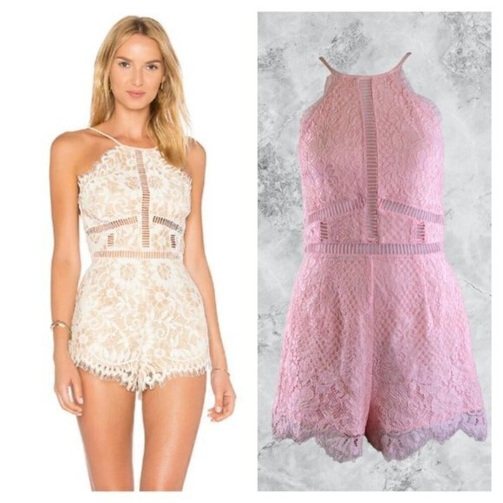 NBD Alijah Romper - Pink Blush
